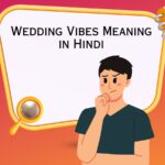 Wedding Vibes Meaning in Hindi