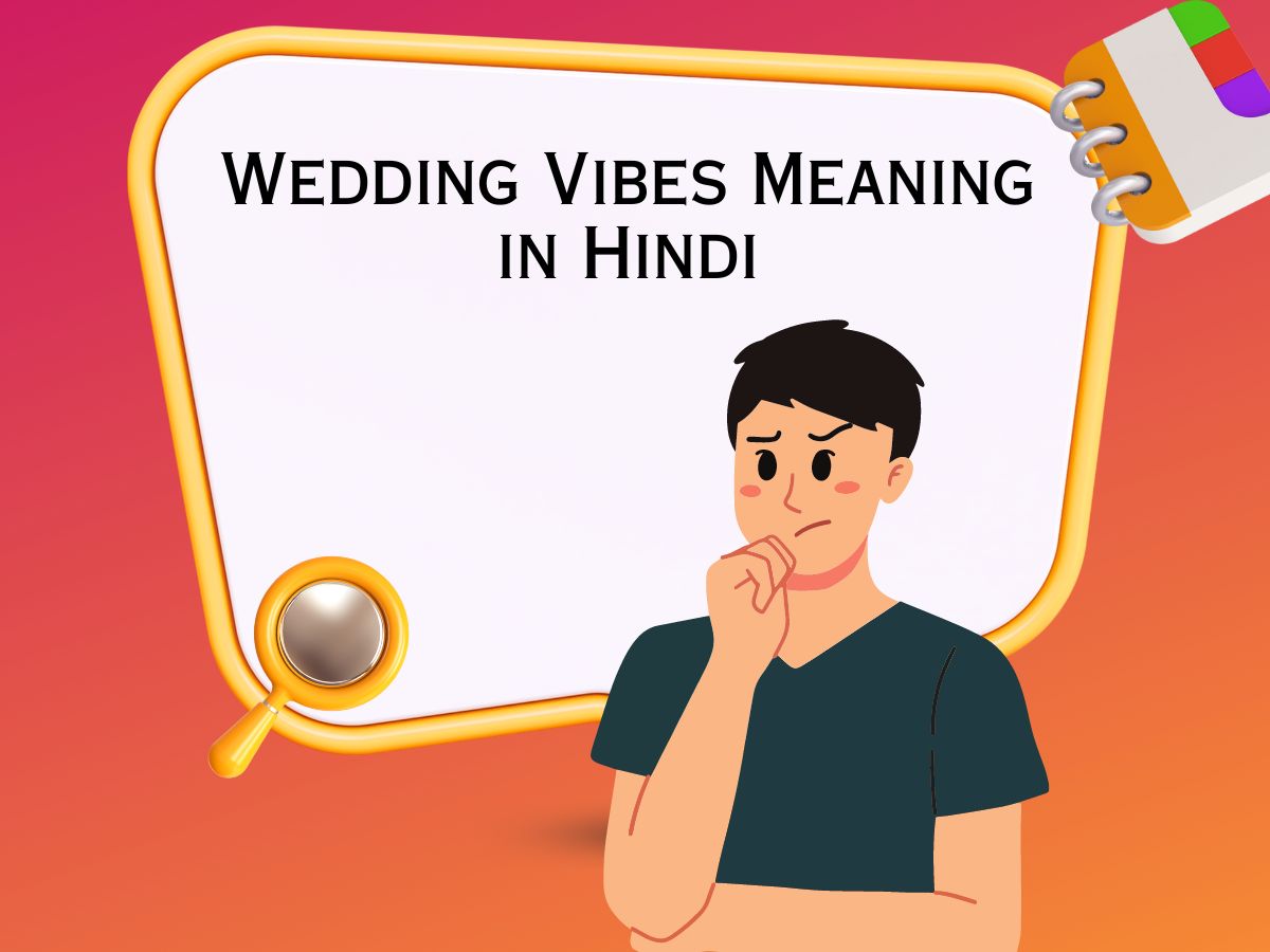 Wedding Vibes Meaning in Hindi