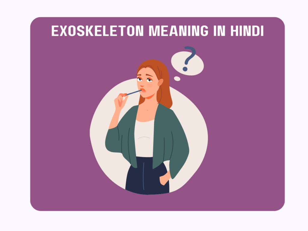 Exoskeleton Meaning in Hindi