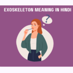 Exoskeleton Meaning in Hindi