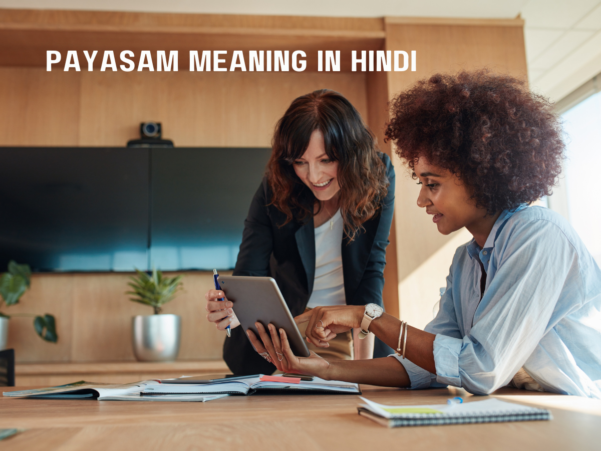 Payasam Meaning in Hindi